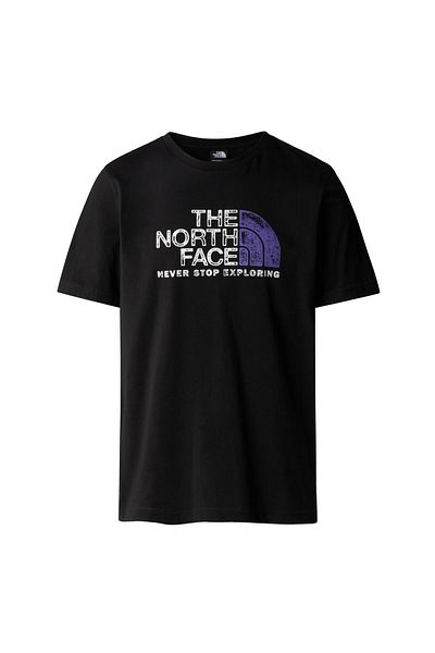 THE NORTH FACE تي شيرت رجالي M S/S Rust 2 تي شيرت