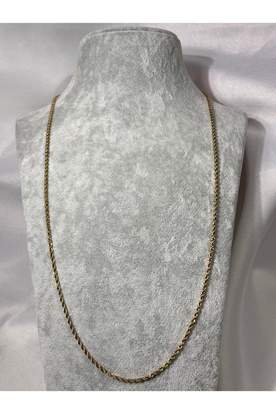 Uzak Işıklar Gold Chain Necklace