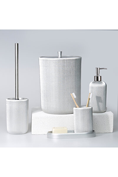 Selim Lydia Banyo Seti Gümüş