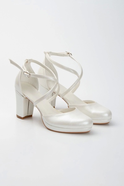 MFT AYAKKABI Kadın Hafif Platformlu Düğün Ayakkabısı