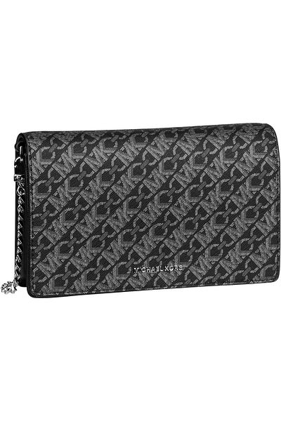 Michael Kors Handtasche Jet Set Medium Flap Chain Mk Sig