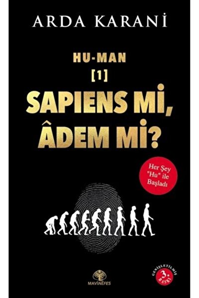 Mavi Nefes Yayınları Hu-Man Sapiens Mi Adem Mi? kitabı - Arda Karani - Mavi N...