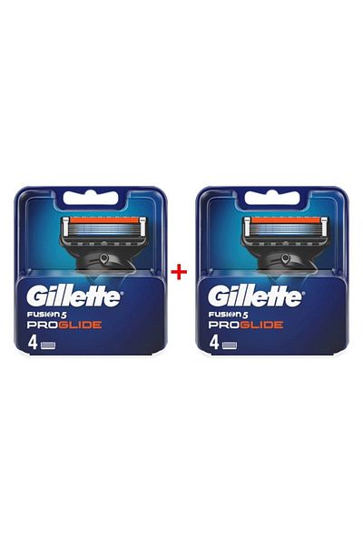 Gillette Fusion 5 Proglide Spare Blade Set of 4 (2 Pieces)