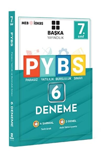Başka Yayıncılık 2022 7. Sınıf PYBS 6 Deneme