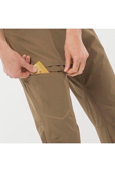Salomon C23210 Wayfarer Warm Pants Erkek Outdoor Pantolonu - Vizon
