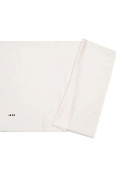 Aker White Monogram Pattern Modal Shawl 1080400 -312