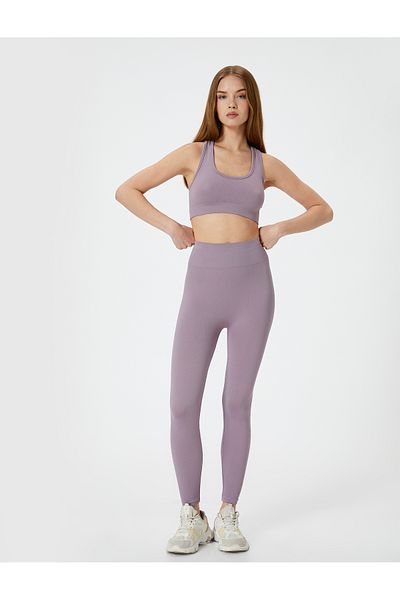 Koton Jambiere sport fără cusături cu talie foarte înaltă
