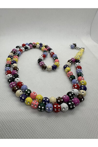 grs oyuncak PLASTİK 99LUK NAMAZ TESBİHİ RENKLİ GÖKKKUŞAĞI 8MM