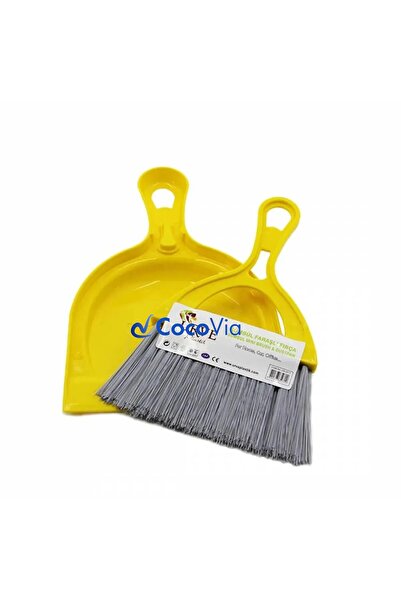 CocoVia مجموعة مجرفة سطح الطاولة - فرشاة صغيرة، مجرفة يدوية، مكنسة منزلية للس...