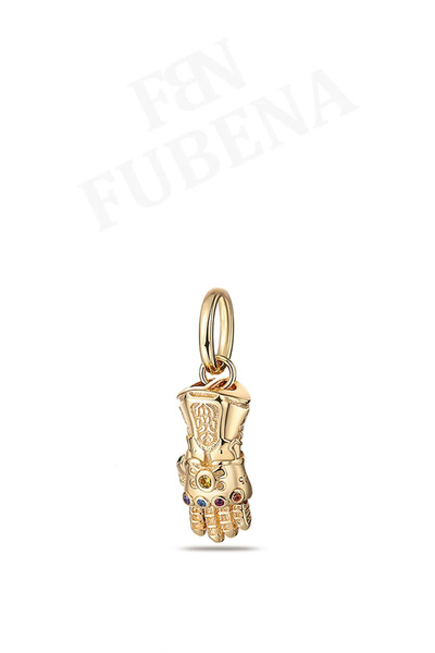 Fubena The Avengers Infinity Gauntlet Sallantılı Gümüş Charm