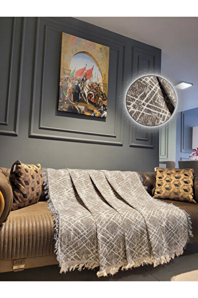 rellhome 170X220Cm Woven Sofa Cover Set - Double