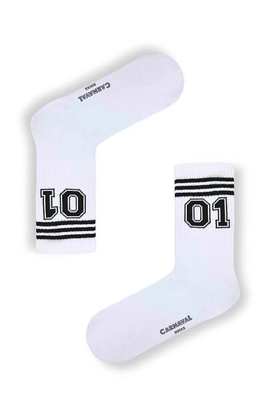 CARNAVAL SOCKS Σετ 7 αθλητικών κάλτσες γυμναστικής με σχέδια 1045