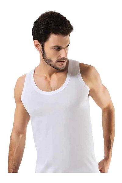 Hmd E600 Men's Large Size Single Jersey Hanging Tank Top