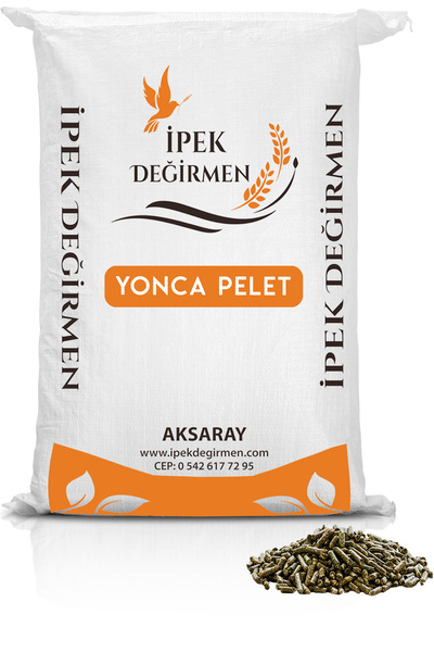 İpek Değirmen 1 Kg Yonca Pelet Tavşan Hamster Yemi