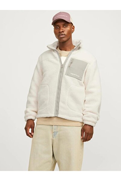 Jack & Jones Ανδρικό μπουφάν από φλις Jorvesterbro Teddy Jacket Aw24 Noos