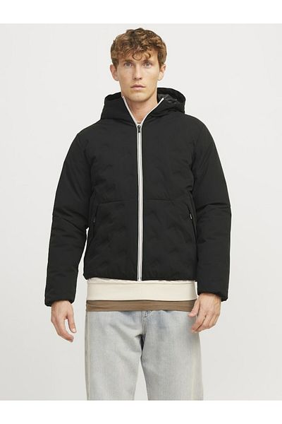 Jack & Jones Мъжко хибридно черно яке - Jjadam 12268823