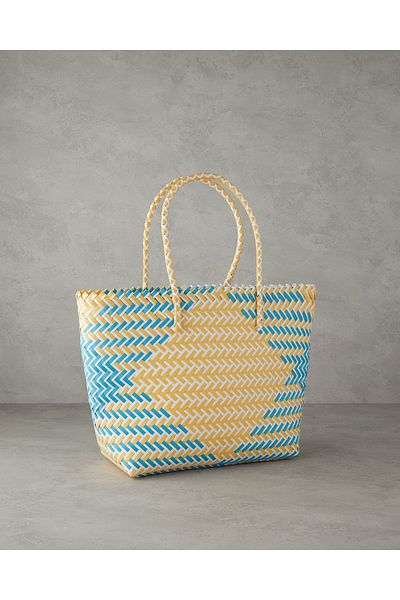 English Home Yellow Berta Bag - Blue