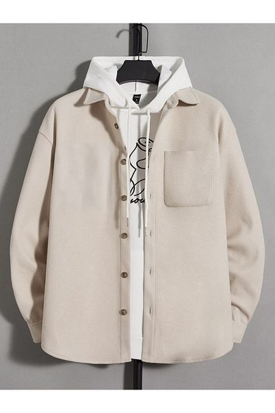 King Brothers Πουκάμισο Fleece Lumberjack με μοτίβο Oversize