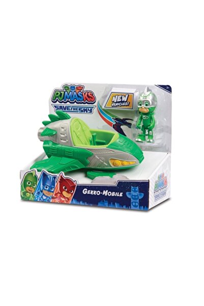 GIOCHI PREZIOSI Pj Masks Pj Maskeleri 95823 Taşıtlar Save The Sky Gök Yüzü Maceraları Mobile Gekko Araç