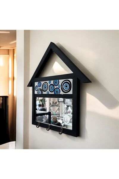 AYGEN ANAHTARLIK HANDMADE DUVARA ASMA ANAHTARLIK ÇİNİ DEKORATİF ANAHTARLIK AH...