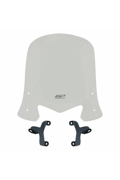 GP KOMPOZİT KISA ÖN CAM ŞEFFAF 42 CM HONDA DİO 2021-2024