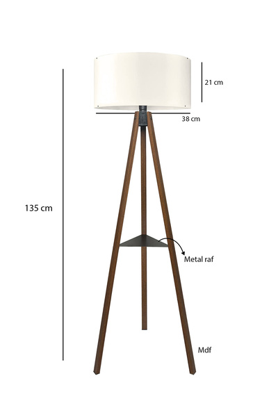 HOMİNG Homing Tripod Raflı Basic Lambader 241857