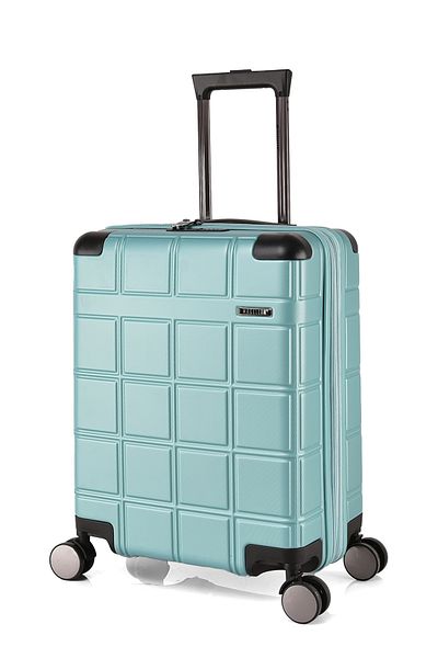 Magellan Cube Carry On Travel Bag Luggage ABS Hard Trolley 18816-20