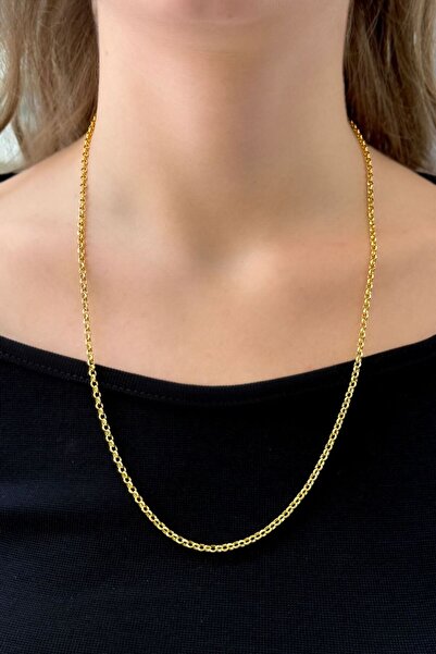 SEYHAN KUYUMCULUK 22 Ayar Altın Doc Zincir 60cm