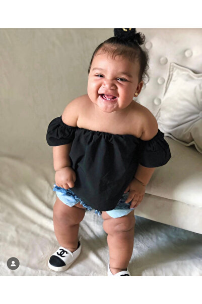 Kokosh kidss طفلة خارج الكتف المحاصيل