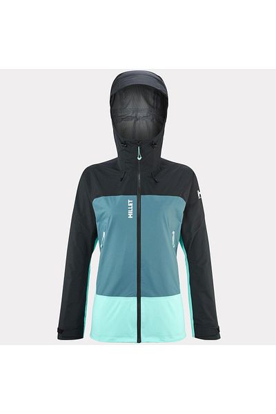 Millet Kamet Women's Goretex Jacket - Miv9332 N9855 Turquoise-Xs