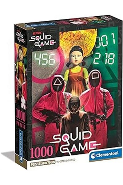 CLEMENTONI Store 1000 Piece Squid Game Puzzle 2 (Compact Box) Designshop 1109836