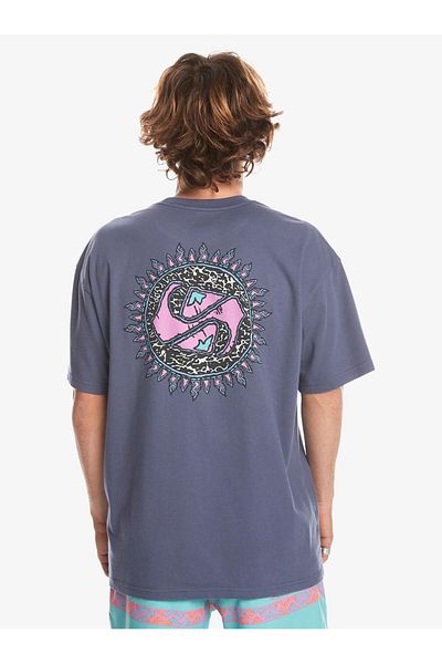 Quiksilver Tricou pentru bărbați Quixsilver Spin Cycle Ss Crown Blue Eqyzt07653-15429