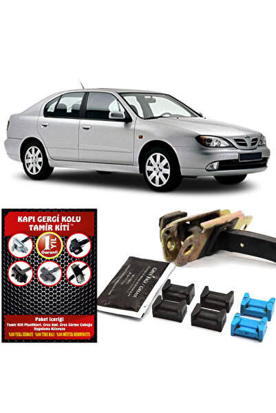 BARRER Nissan Primera P11 Uyumlu Kapı Gergi Kolu (LİMİTÖR) Tamir Kiti (2 KAPI...