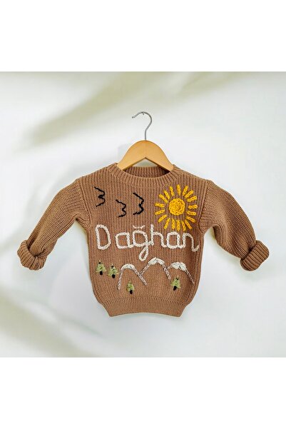 Butik Detaylı isim kazak