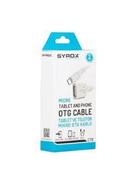 Syrox Syx-c78 Otg Micro 1.0a Eco Kablo