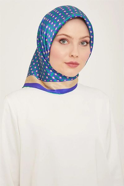 Armine 80 Μεταξωτό Φουλάρι Armine Twill 9151D