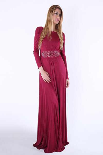 MNG Damla Taş Detaylı Düğün Nişan Davet Abiye Elbise