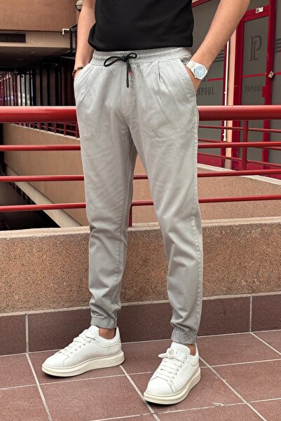 inpool Men's, Elastic Waist and Leg, Flexible Fabric, Jogger Pants