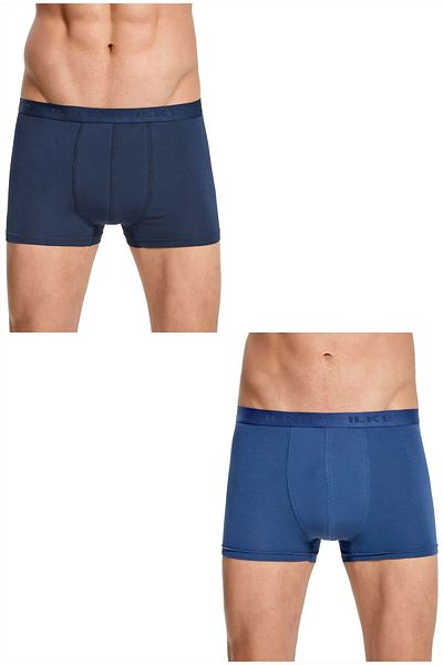 İLKE İÇ GİYİM İlke 1600 Double Pack Lycra Boxer