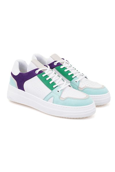 Desa Pantofi sport de damă alb-verde