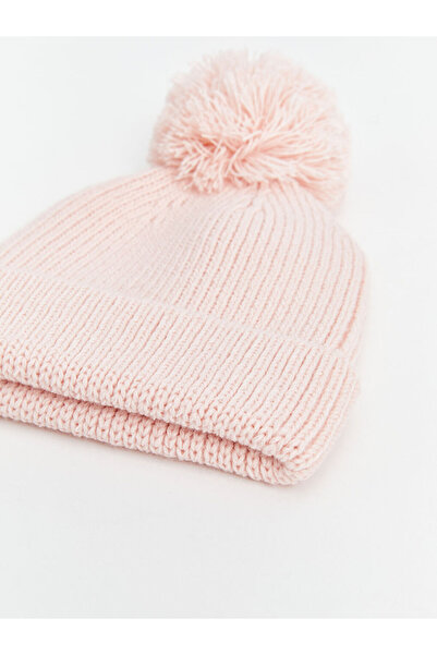 LC Waikiki Create Your Style from Uzg Store |   Baby Girl Beret with Pompom Detail