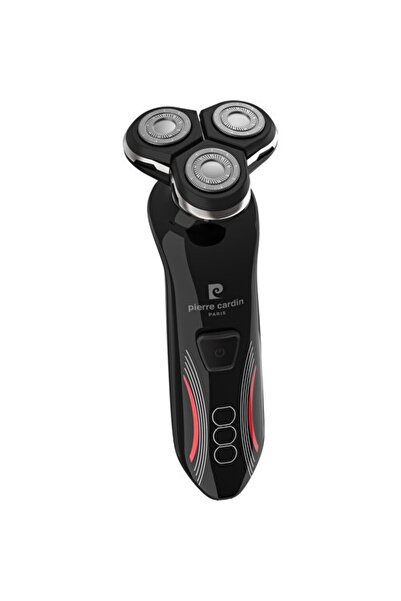 Pierre Cardin Yüksek Hızlı Yuvarlak Oynar Başlıklı Islak & Kuru Tıraş Makinesi PC-A31001