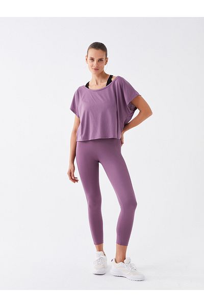 LC Waikiki Jambiere sport pentru femei Interlock uni cu talie elastică