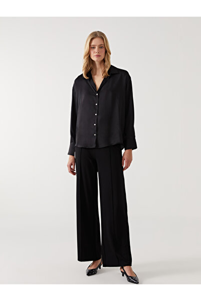 LC Waikiki Beli Lastikli Geniş Paça Kadın Pantolon