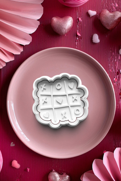 Deep Sweet Heart Game Xox - Cookie Cutter and Dough Shaper