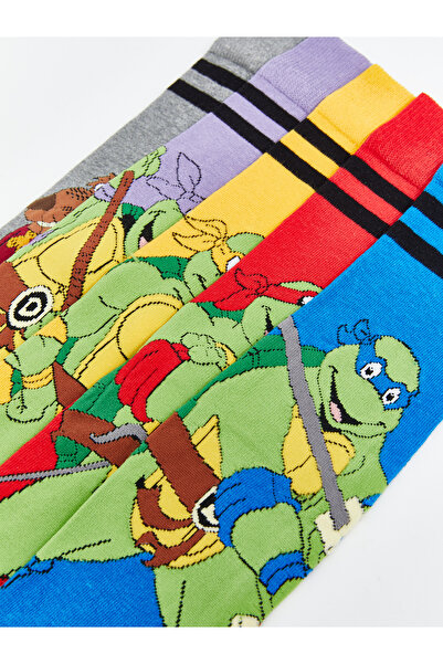 LC Waikiki Ninja Turtles nyomtatott férfi zokni 5 csomag