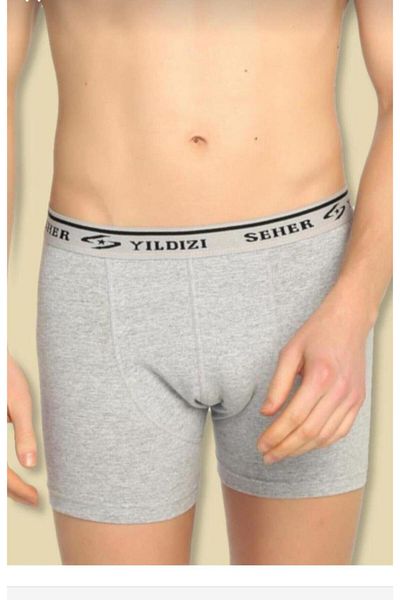 Seher Yıldızı 0060 Ανδρικά Lycra Boxers 12 Τεμάχια