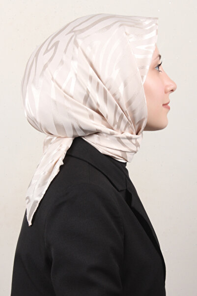 Eşarppark Golden Jakar Eşarp 4136-3 Açık Bej
