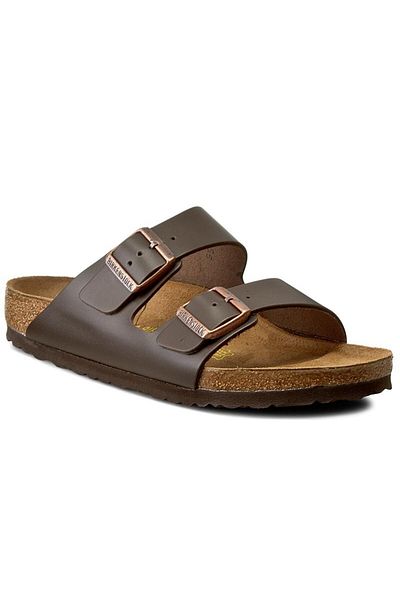 Birkenstock Dámské hnědé pantofle Arızona051101