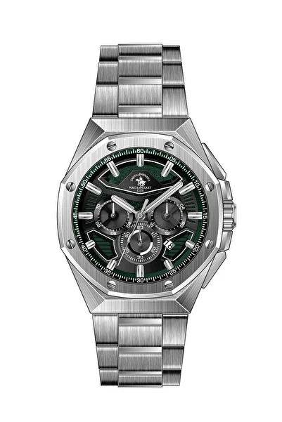 Santa Barbara Polo & Racquet Club SB.2.10001.3 إس بيساعة يد رجالية بولو ومضرب